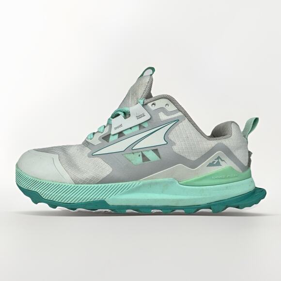 Altra Lone Peak 7 Women’s Trail Running Shoes Size 7.5 WIDE Gray Teal Zero Drop - Picture 1 of 16